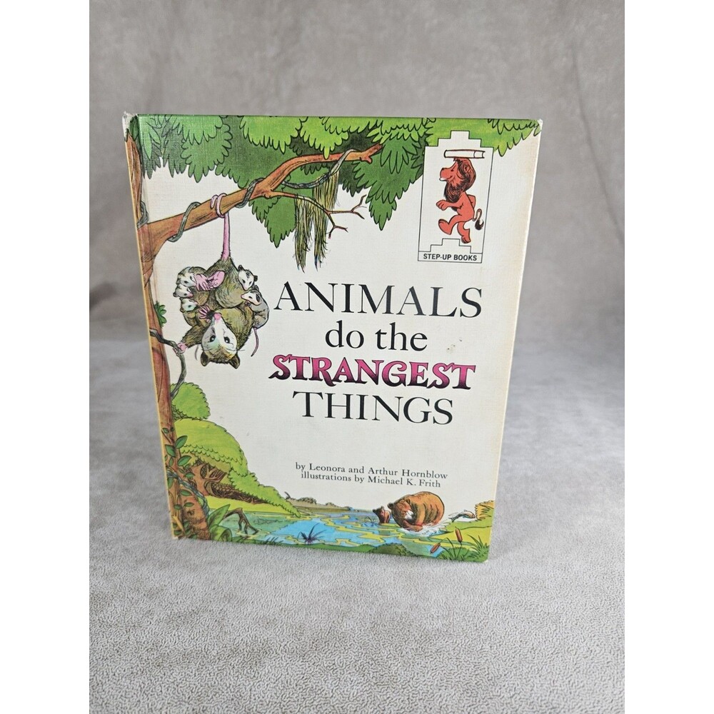 Animals Do the Strangest Things Hornblow 1964 Illustrated Children Random House